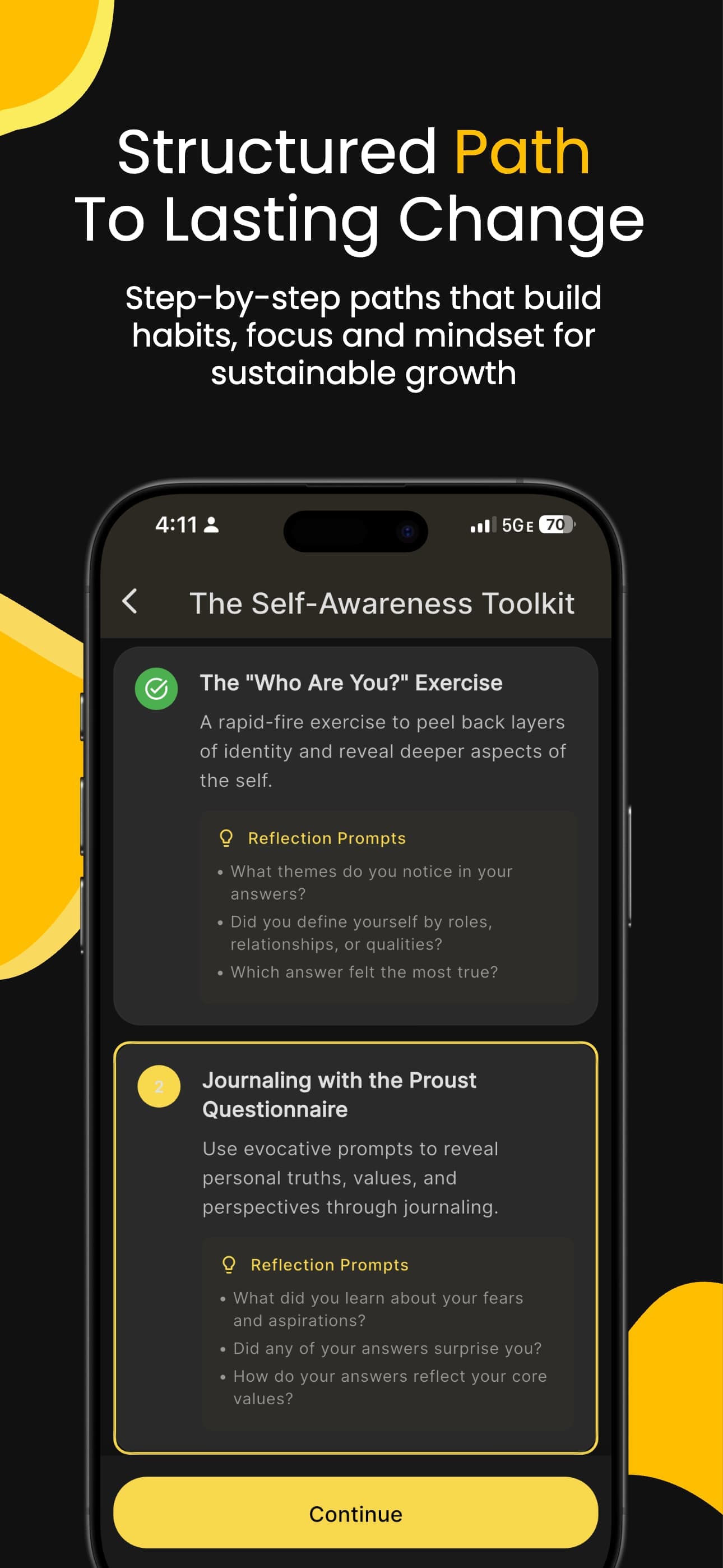 Upshift.life app screenshot 6